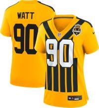 Nike Women's Pittsburgh Steelers T.J. Watt #90 University Gold