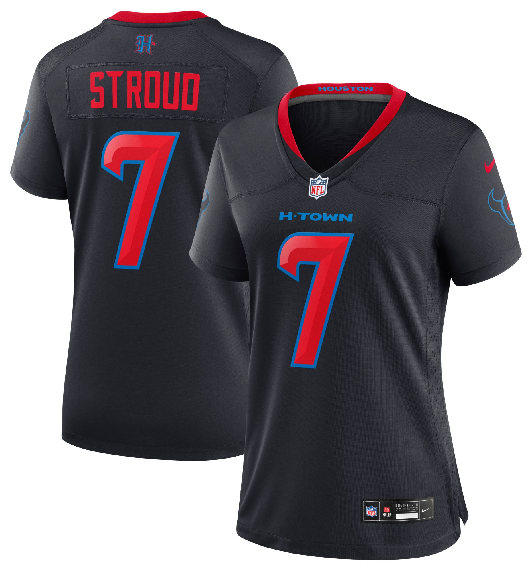 Nike Women's Houston Texans C.J. Stroud #7 Blue Alternate 2 Game Jersey product image