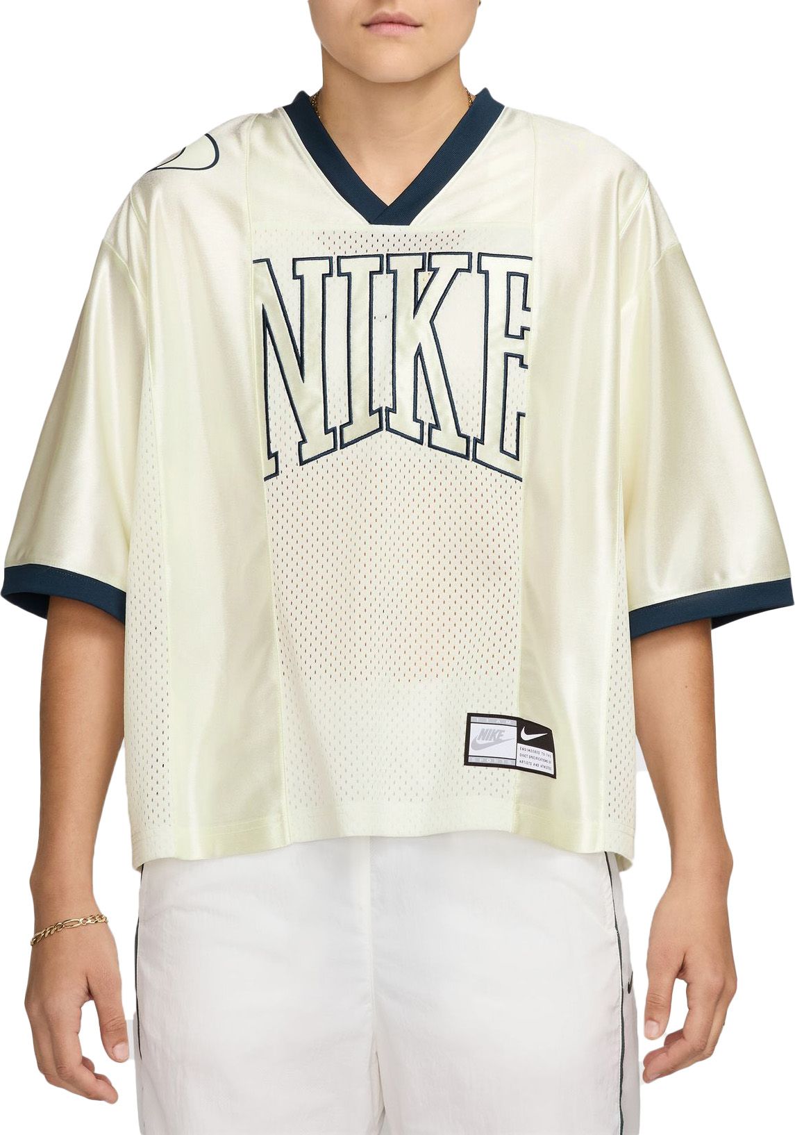 Nike Women's Sportswear Street Oversized Short-Sleeve Graphic Jersey product image