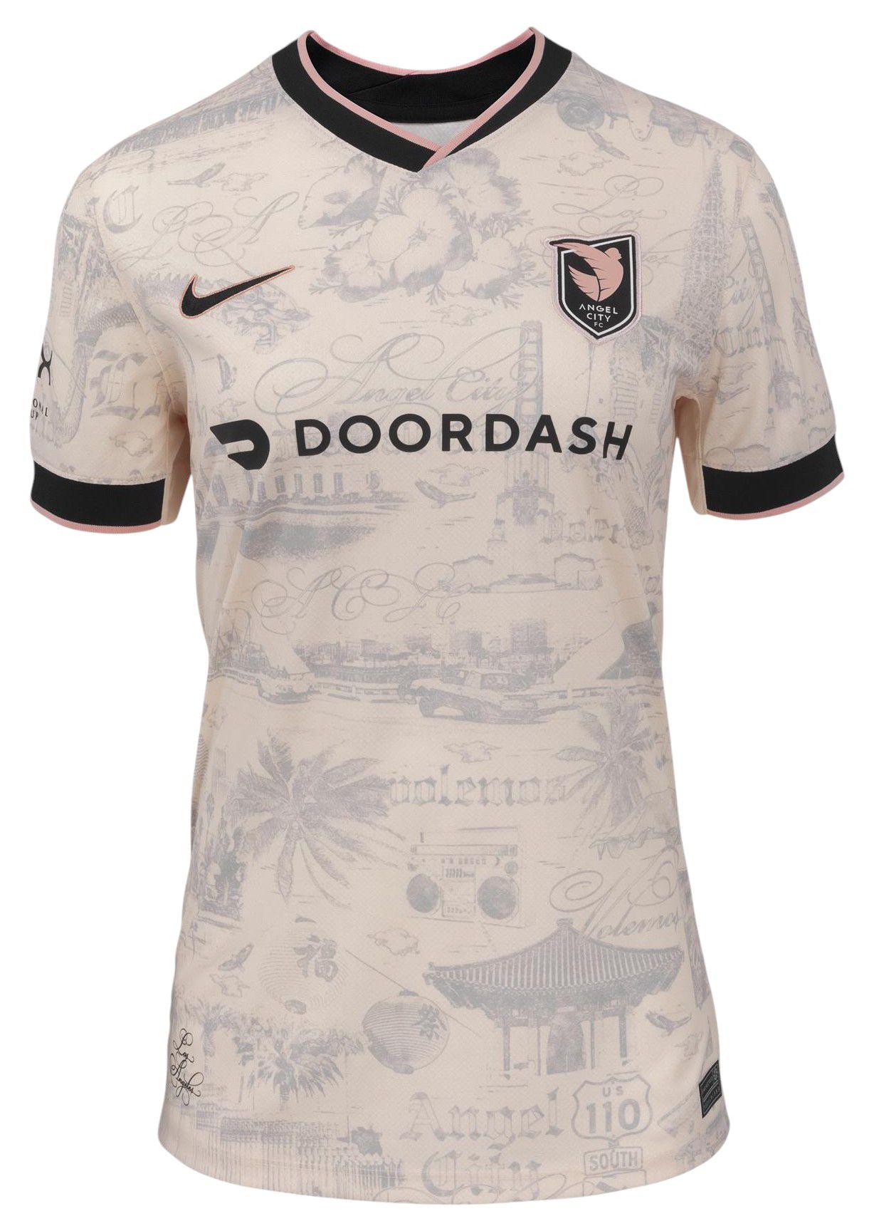 Nike Women's Angel City FC 2025 Pink Away Replica Jersey product image