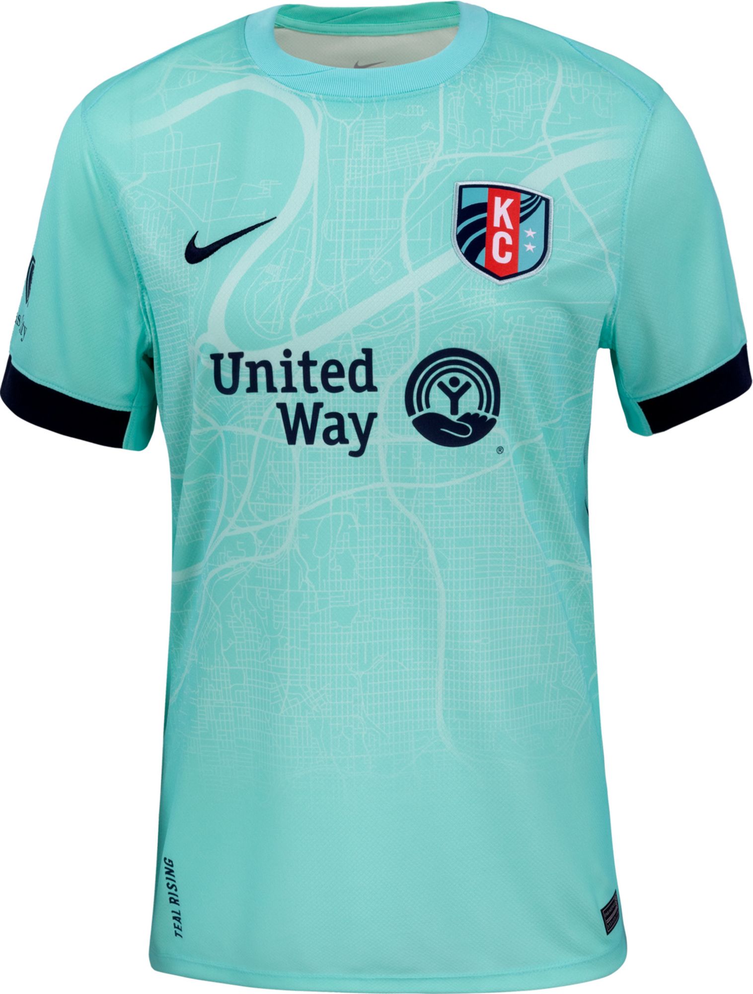 Nike Women's Kansas City Current 2025-26 Light Blue Away Replica Jersey product image