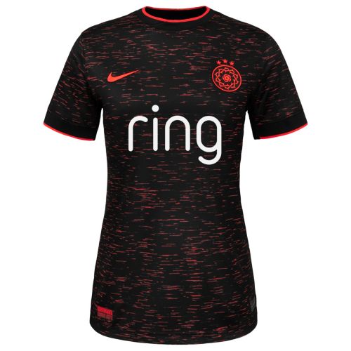 Nike Youth Portland Thorns Olivia Moultrie #13 Black Away Replica