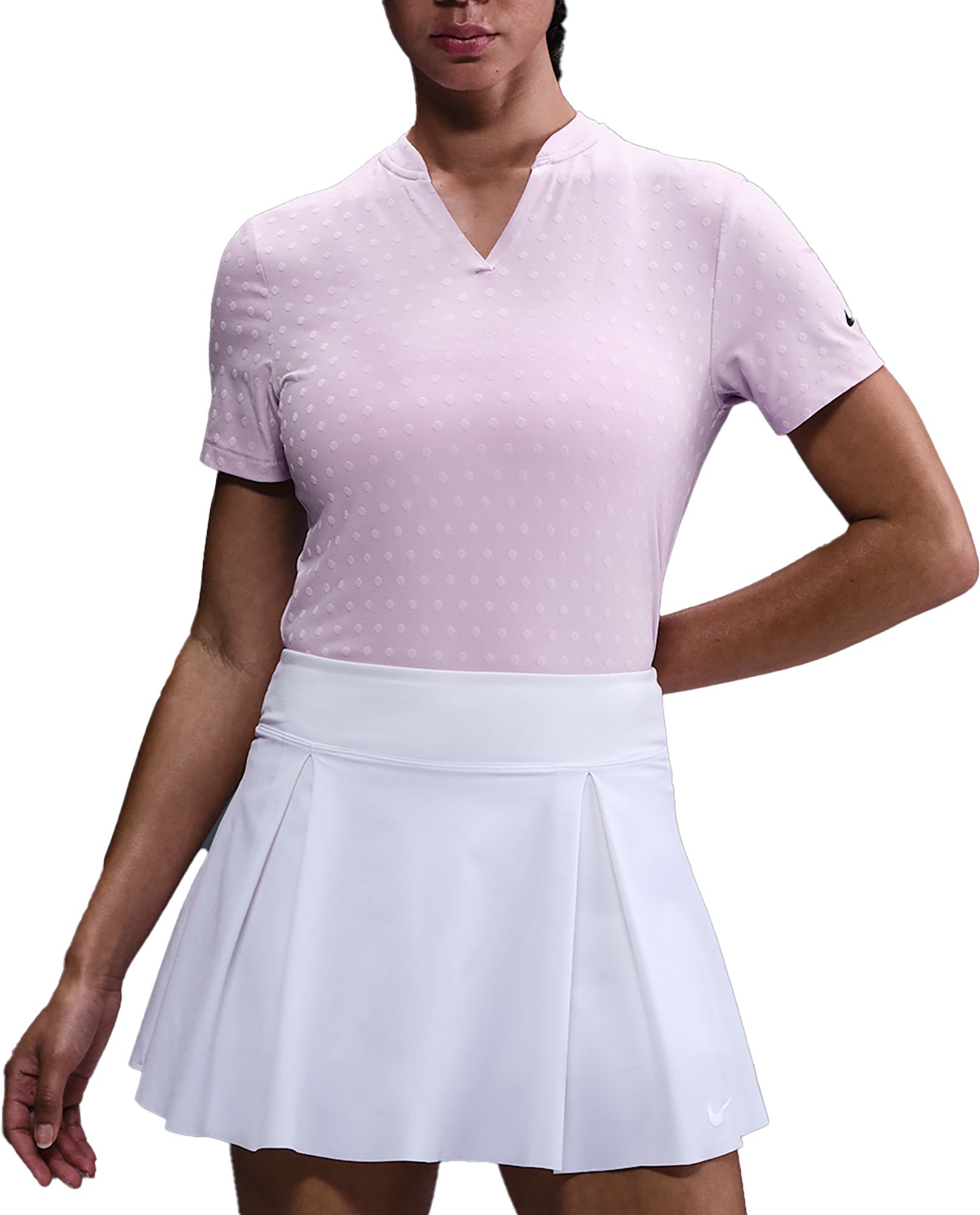 Nike Women's Tour Dri-FIT Blade Polka Dot Jacquard Golf Polo product image