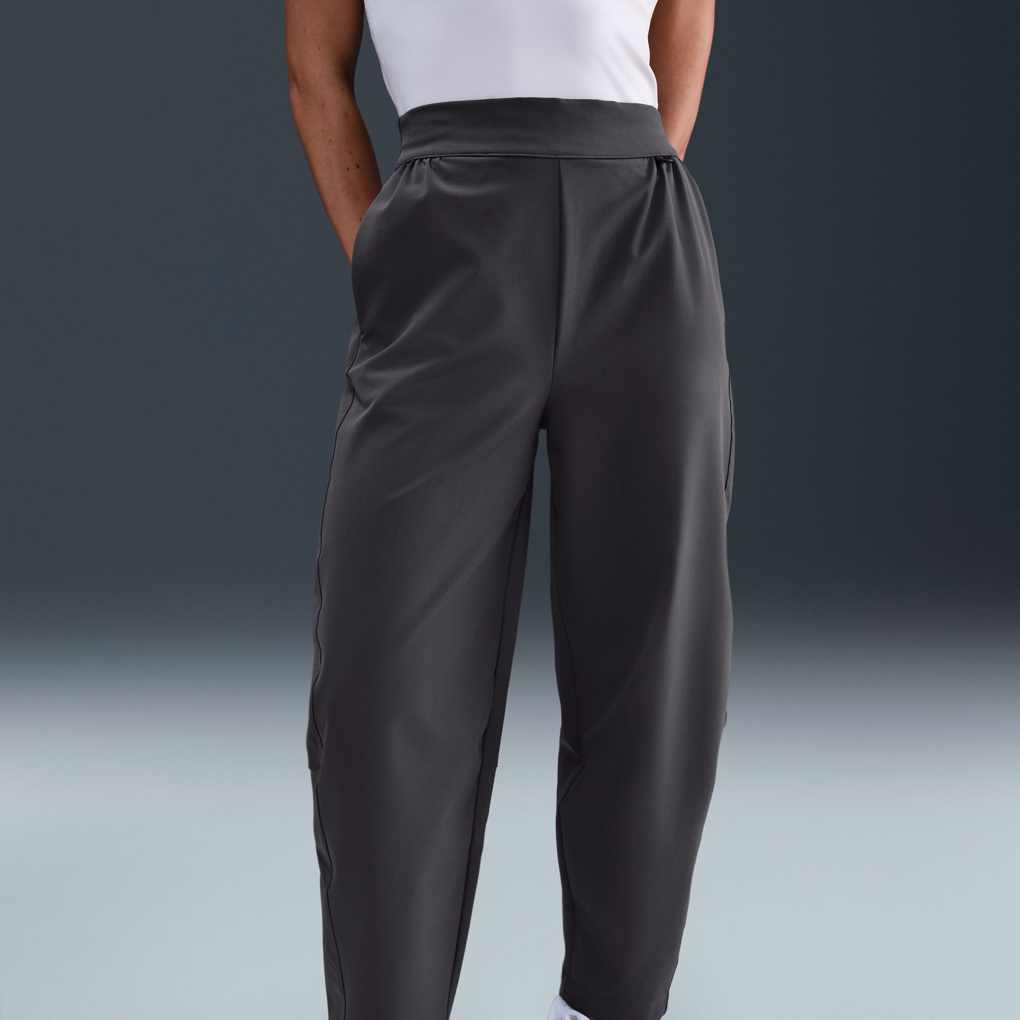 Nike Women's 24.7 PerfectStretch Dri-FIT High-Waisted Barrel-Leg Pants product image