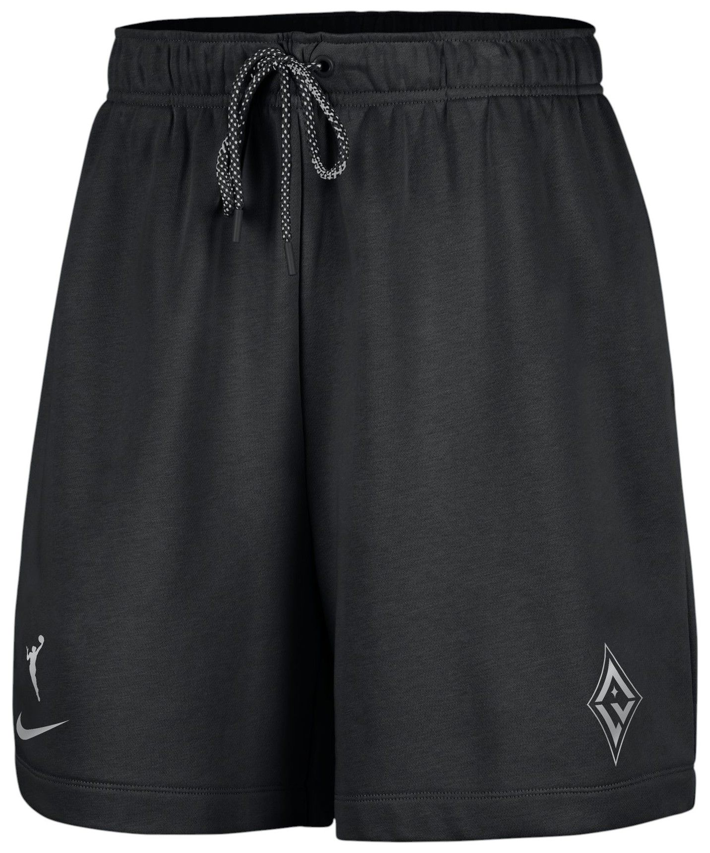 Nike Women's Las Vegas Aces Black 6" Fleece Shorts product image