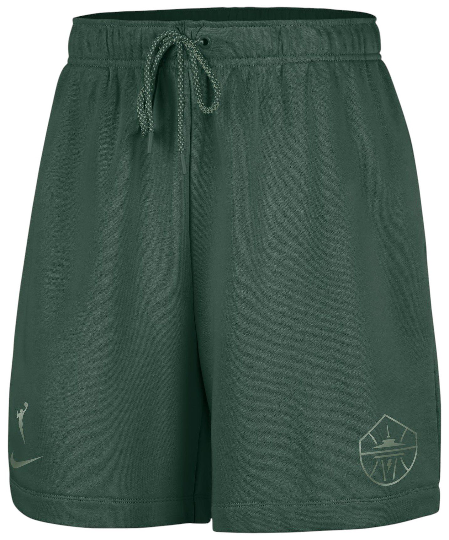 Nike Women's Seattle Storm Green 6" Fleece Shorts product image