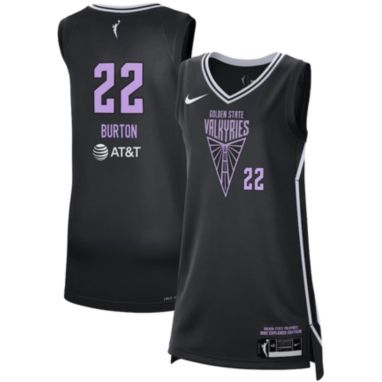 sorry, Nike Women's Golden State Valkyries Veronica Burton #22 Black Explorer Jersey is currently out of stock
