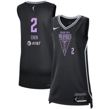 sorry, Nike Women's Golden State Valkyries Kaitlyn Chen #2 Black Explorer Jersey is currently out of stock