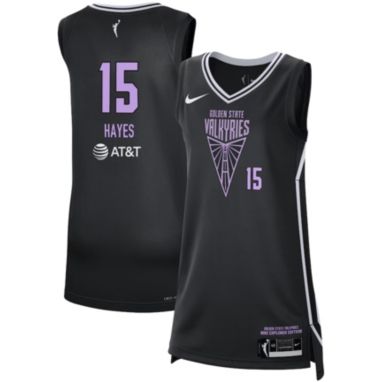 sorry, Nike Women's Golden State Valkyries Tiffany Hayes #15 Black Explorer Jersey is currently out of stock