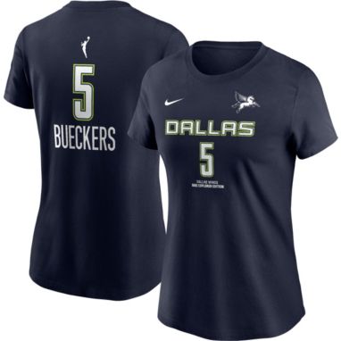 sorry, Nike Women's Dallas Wings Paige Bueckers #5 Navy Explorer T-Shirt is currently out of stock