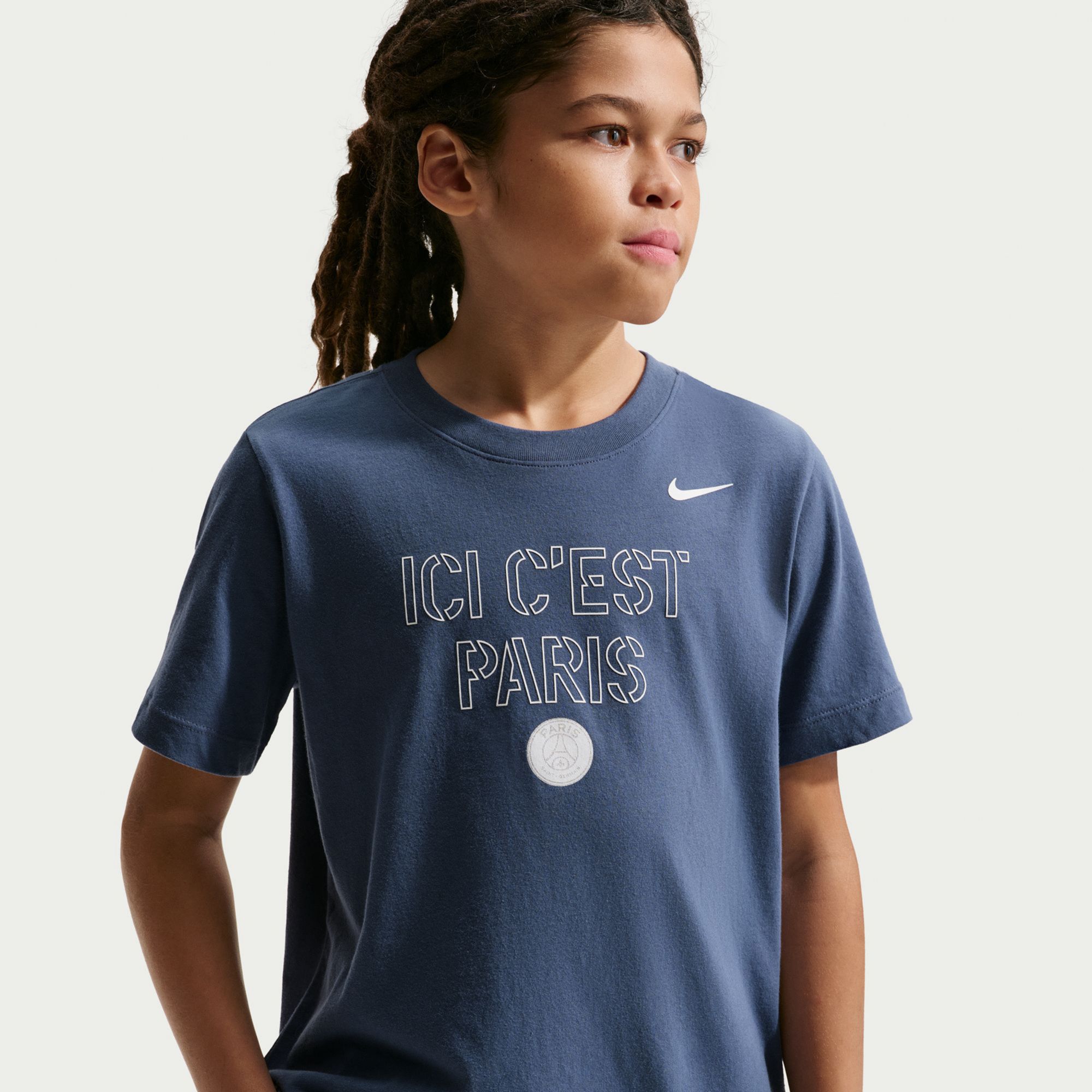 Nike Youth Paris Saint-Germain Diffused Blue Fifth T-Shirt product image