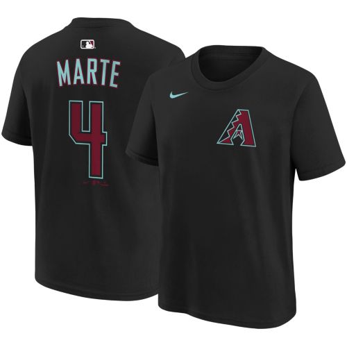【希少】Nike Arizona Diamondbacks Marte 4 Nike Youth Arizona Diamondbacks Ketel Marte #4 Alternate Jersey