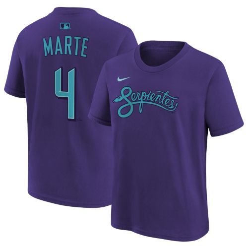 Nike Youth Arizona Diamondbacks Geraldo Perdomo #2 Black Home T