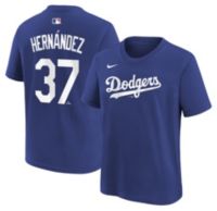 Nike Youth Los Angeles Dodgers Teoscar Hernández #37 Blue Home T