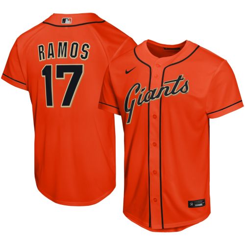 Nike Youth San Francisco Giants Willy Adames #2 Orange Alternate