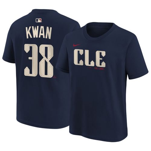 Nike Youth Cleveland Guardians City Connect Steven Kwan #38 T