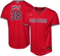 Nike Youth Cleveland Guardians Steven Kwan #38 Red Alternate 2