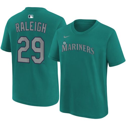 Nike Youth Seattle Mariners Julio Rodríguez #44 Green Home T-Shirt