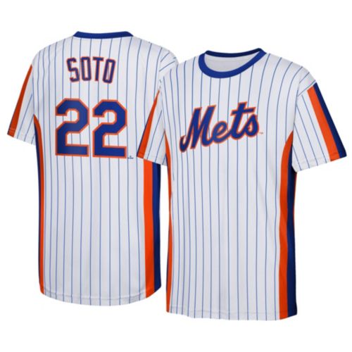 MLB Team Apparel Youth New York Mets Team Color Francisco Lindor