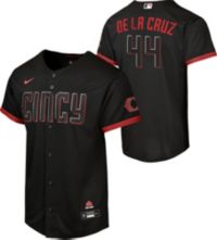 Nike Youth Cincinnati Reds Black Elly De La Cruz #44 Alternate