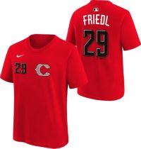 Nike Youth Cincinnati Reds 2026 City Connect TJ Friedl #29 T-Shirt