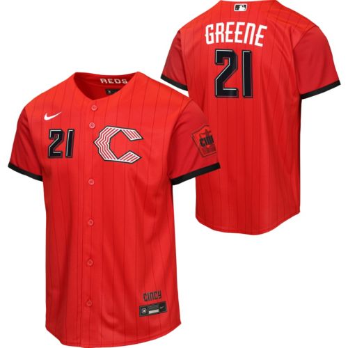 Nike Youth Cincinnati Reds 2026 City Connect TJ Friedl #29 T-Shirt