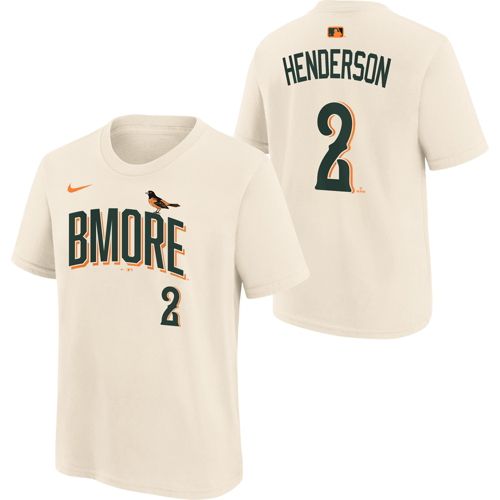 Nike Youth Baltimore Orioles Gunnar Henderson #2 Orange Home T