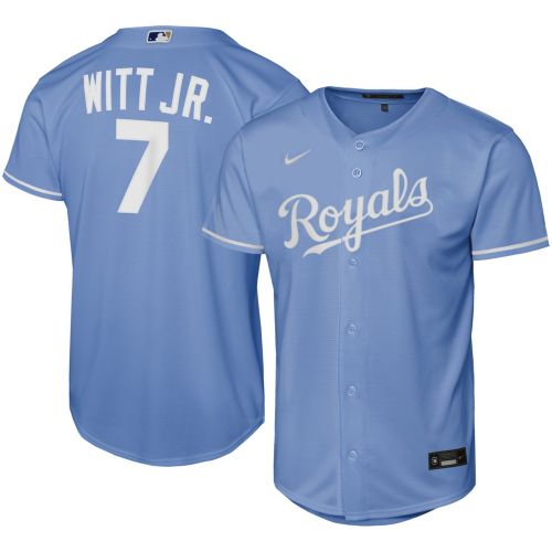 Nike Youth Kansas City Royals Salvador Perez #13 Light Blue
