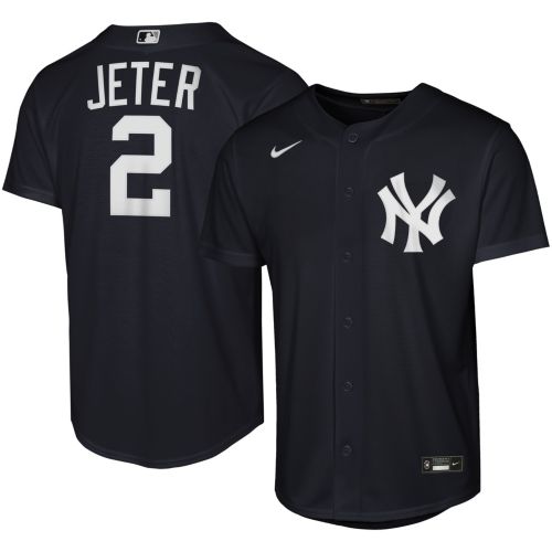 Nike Youth New York Yankees Aaron Judge #99 Blue Baseline