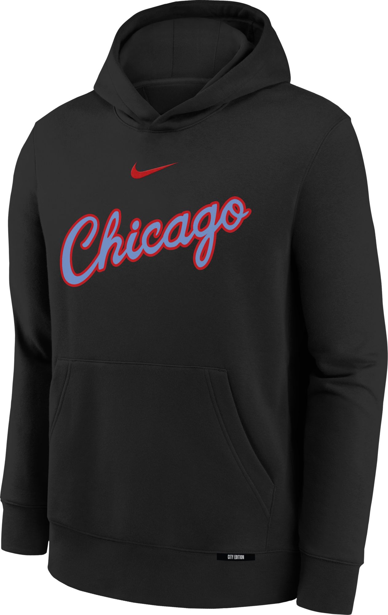 Nike Youth 2025-26 City Edition Chicago Bulls Club Wordmark Hoodie product image