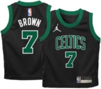 Jordan Little Kids' Boston Celtics Jaylen Brown #7 Black Swingman