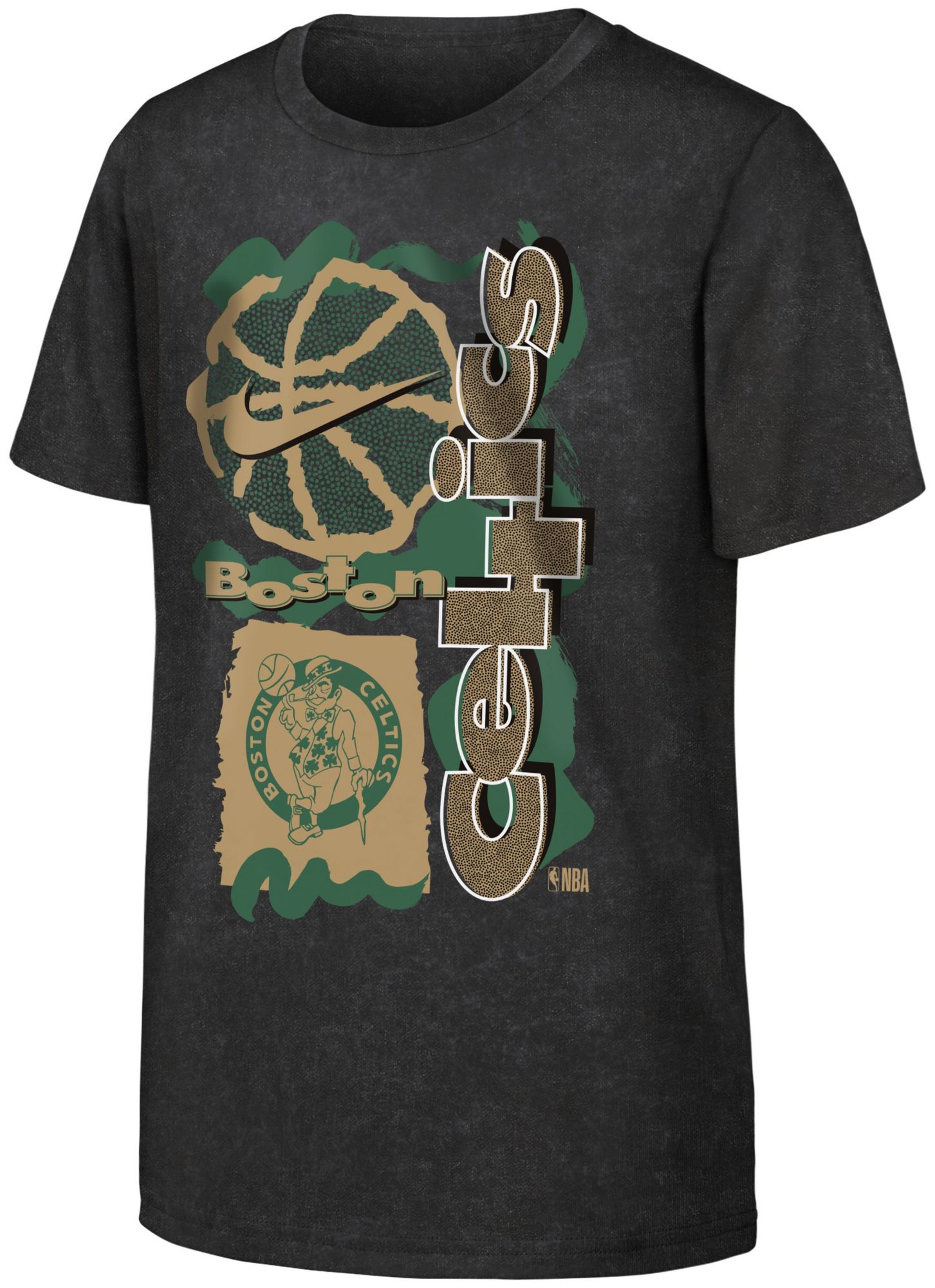 Nike Youth Boston Celtics Black OGC Max 90 Short Sleeve T-Shirt product image