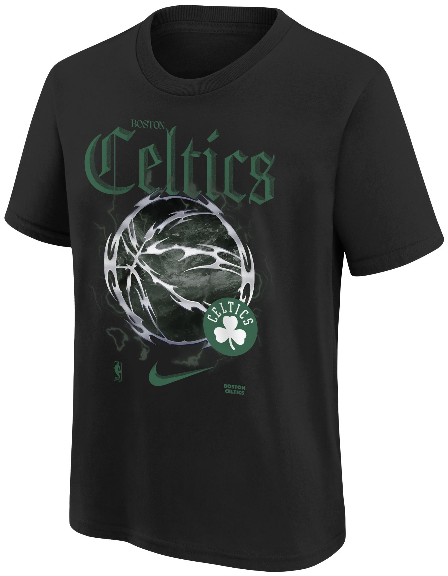 Nike Youth Boston Celtics Black Halloween M90 Graphic T-Shirt product image