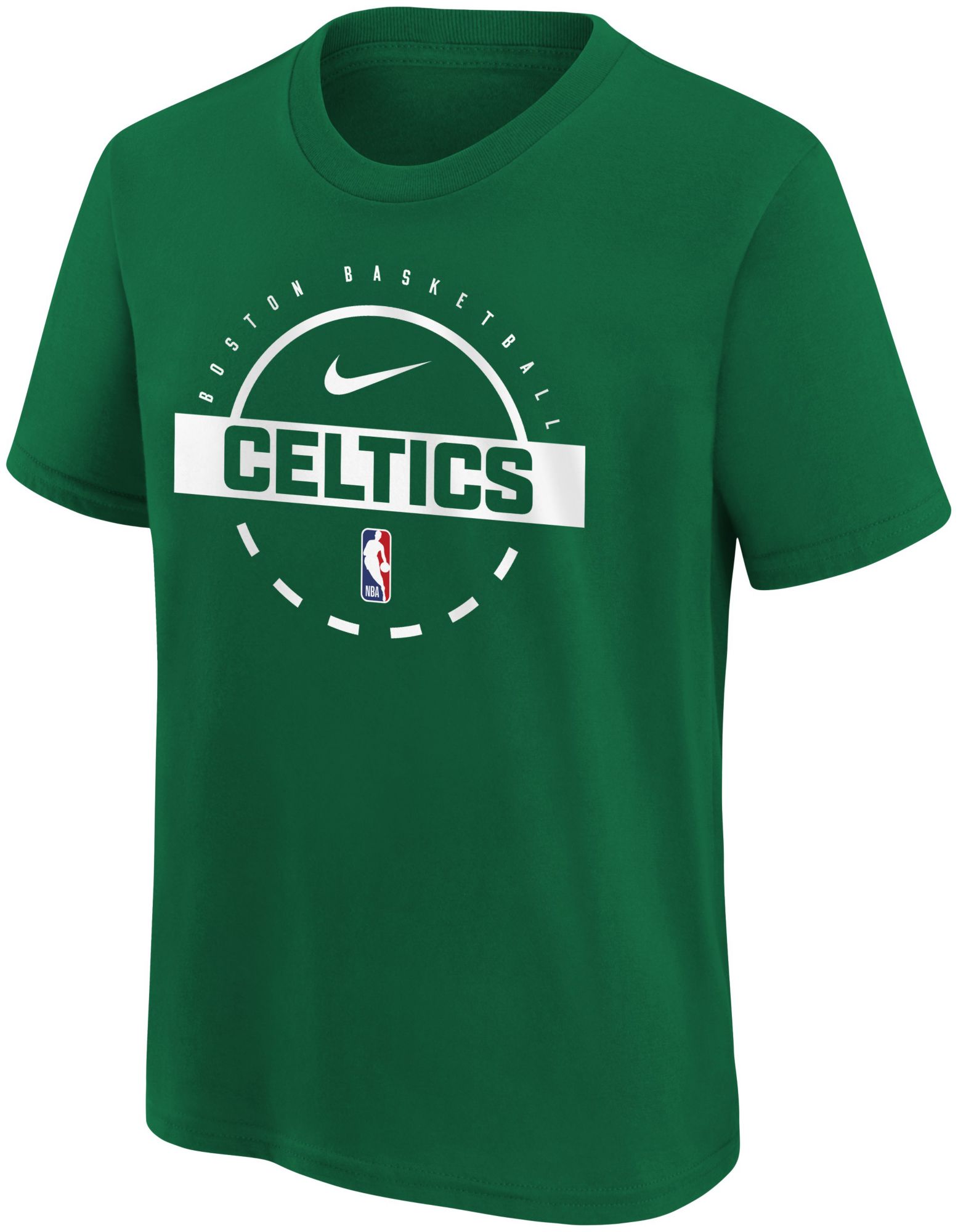 Nike Youth Boston Celtics Green On Court Practice Long Sleeve T-Shirt product image