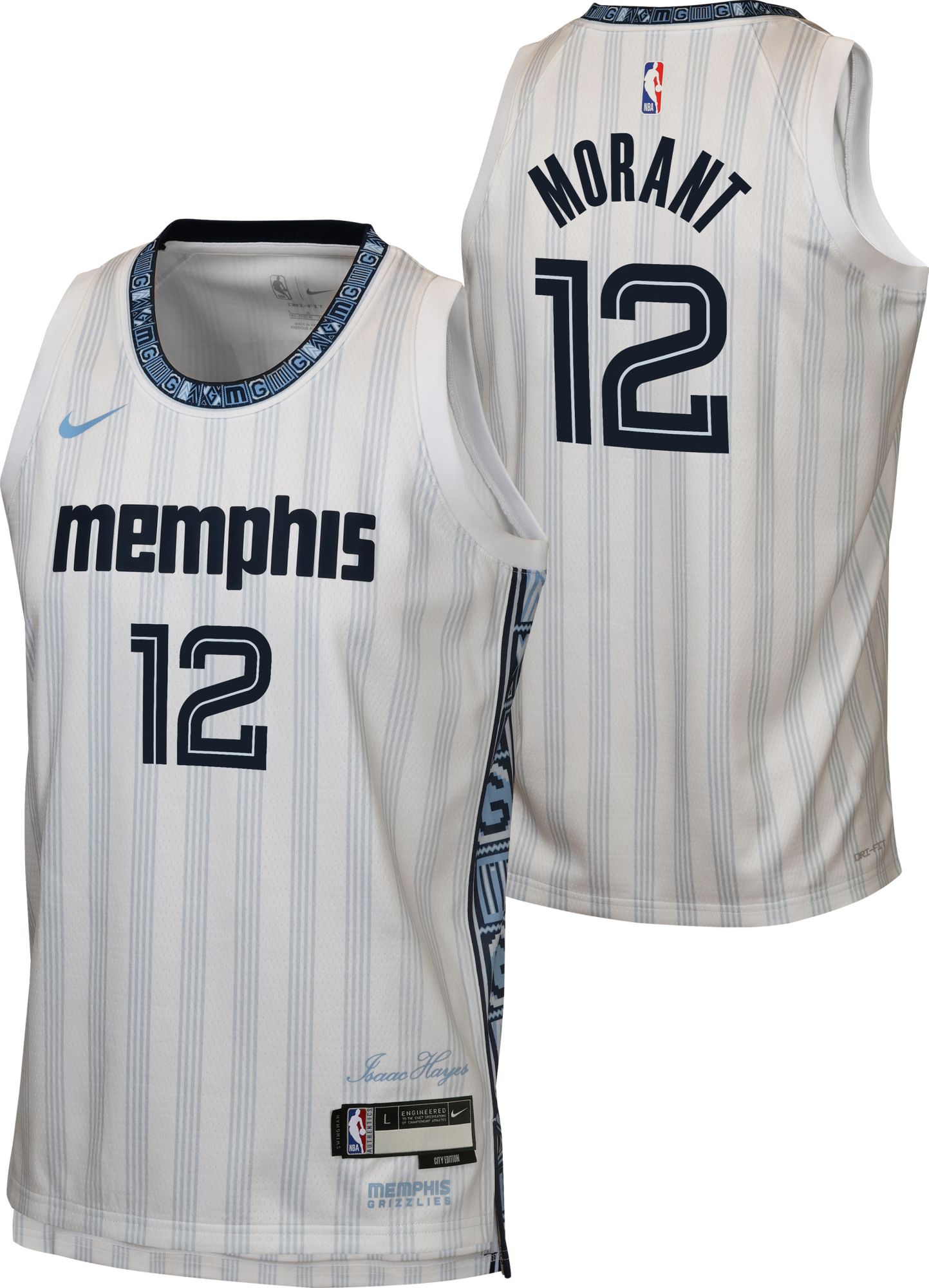 Nike Youth 2025-26 City Edition Memphis Grizzlies Ja Morant #12 Swingman Jersey product image