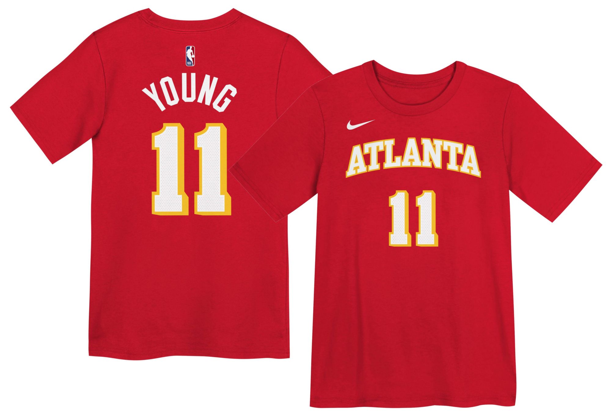 Nike Youth Atlanta Hawks Red Trae Young #11 T-Shirt product image