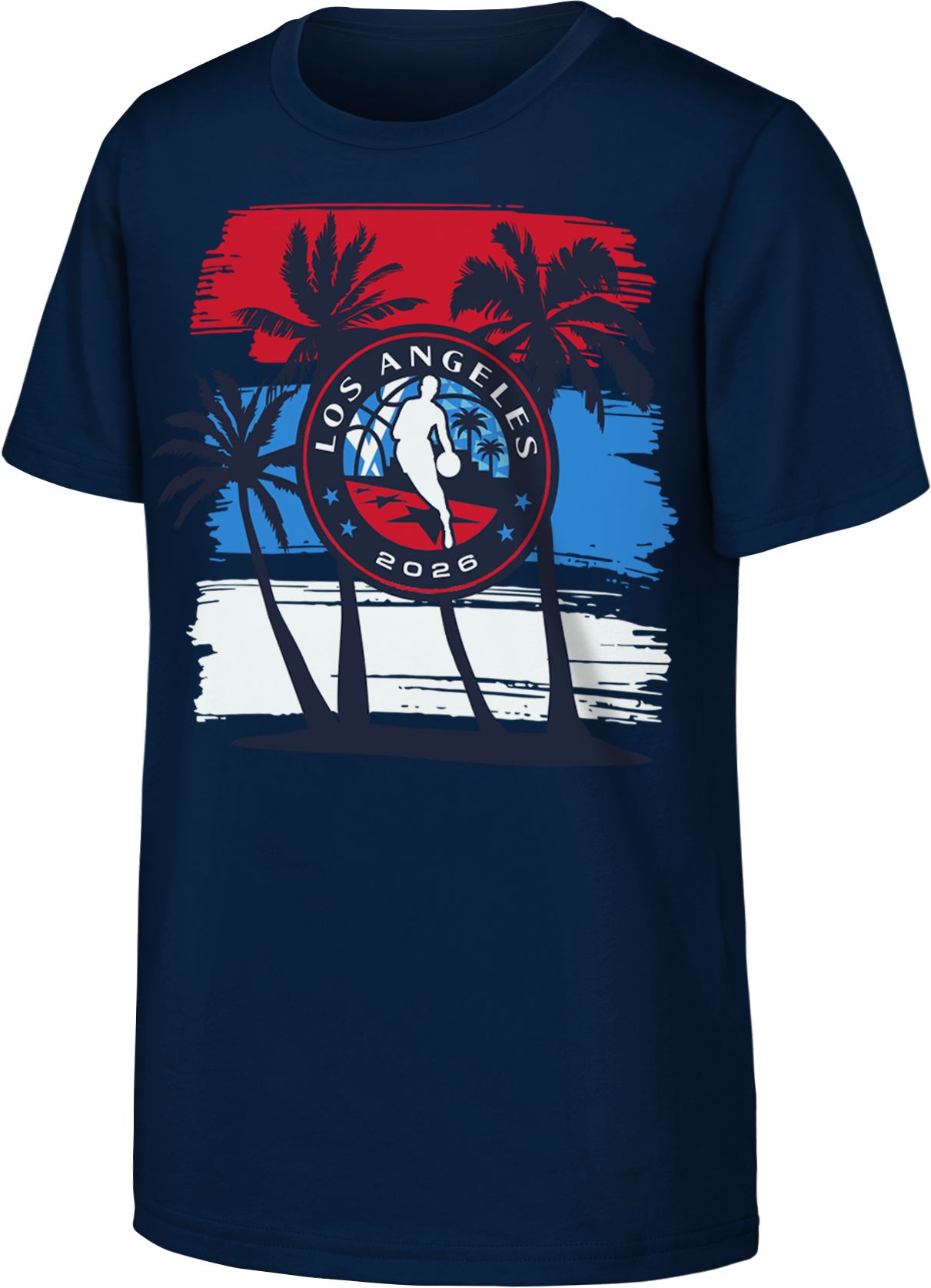 Nike Youth 2025-26 NBA All-Star Game Paint Brush Navy T-Shirt product image