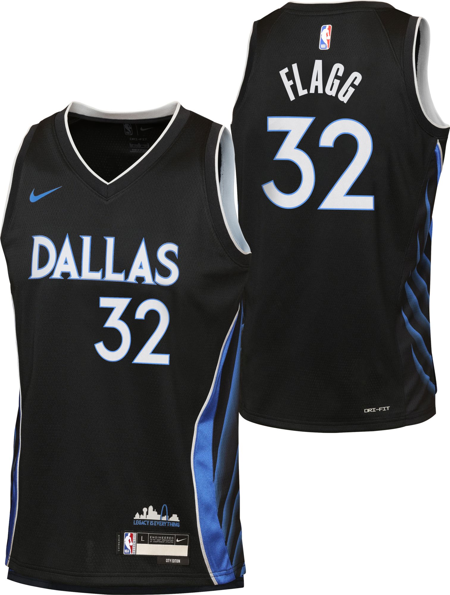 Nike Youth 2025-26 City Edition Dallas Mavericks Cooper Flagg #32 Swingman Jersey product image
