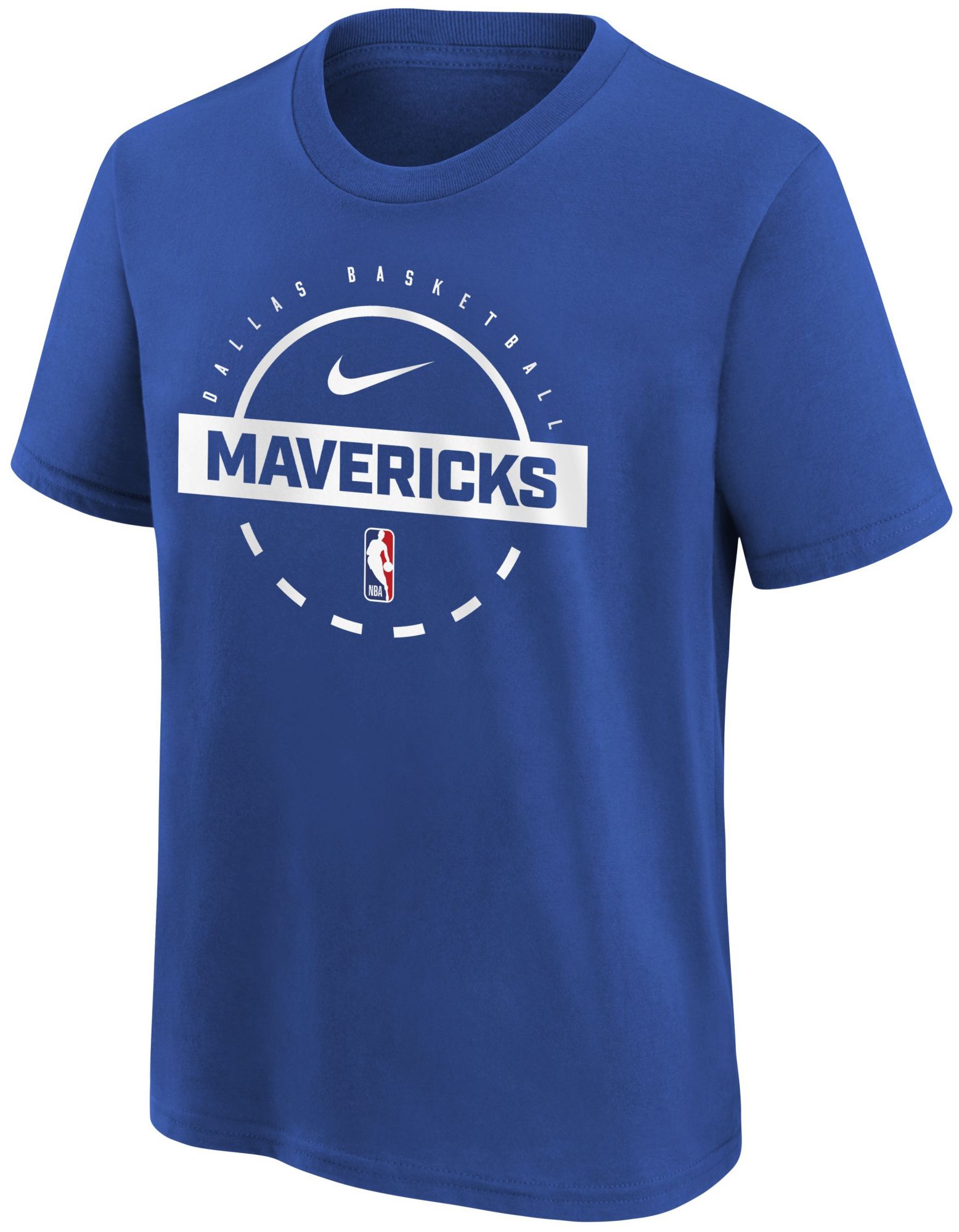 Nike Youth Dallas Mavericks Royal On Court Practice T-Shirt product image