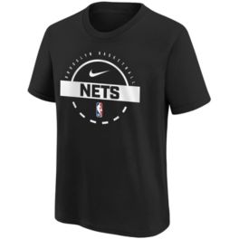 Nike NBA BROOKLYN NETS Practice Shirt 長袖 Nike Dri-FIT x NBA Brooklyn Nets Practice Long-Sleeve T