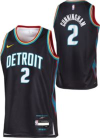 NBA Detroit Pistons ユニフォーム #2 CUNNINGHAM Nike Youth 2025-26 City Edition Detroit Pistons Cade Cunningham #2