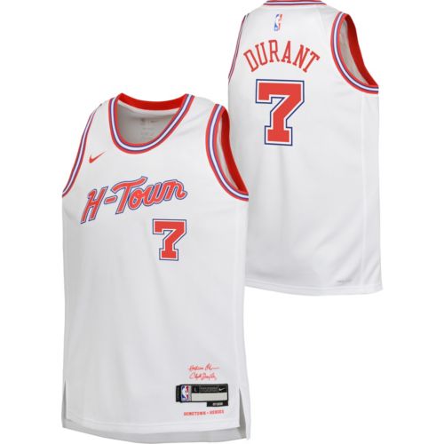 Nike Youth Houston Rockets Kevin Durant #7 Red Swingman Icon