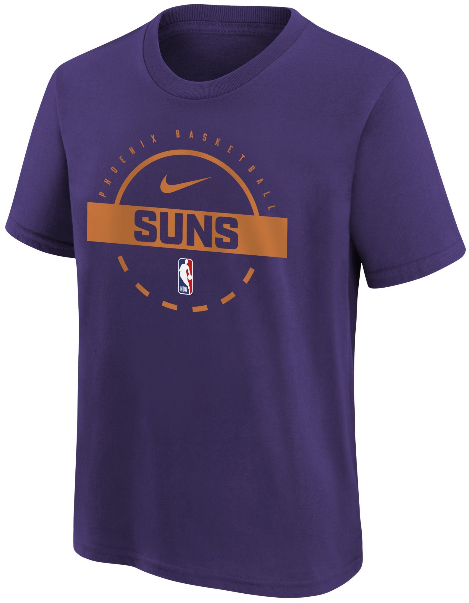 Nike Youth Phoenix Suns Purple On Court Practice T-Shirt product image