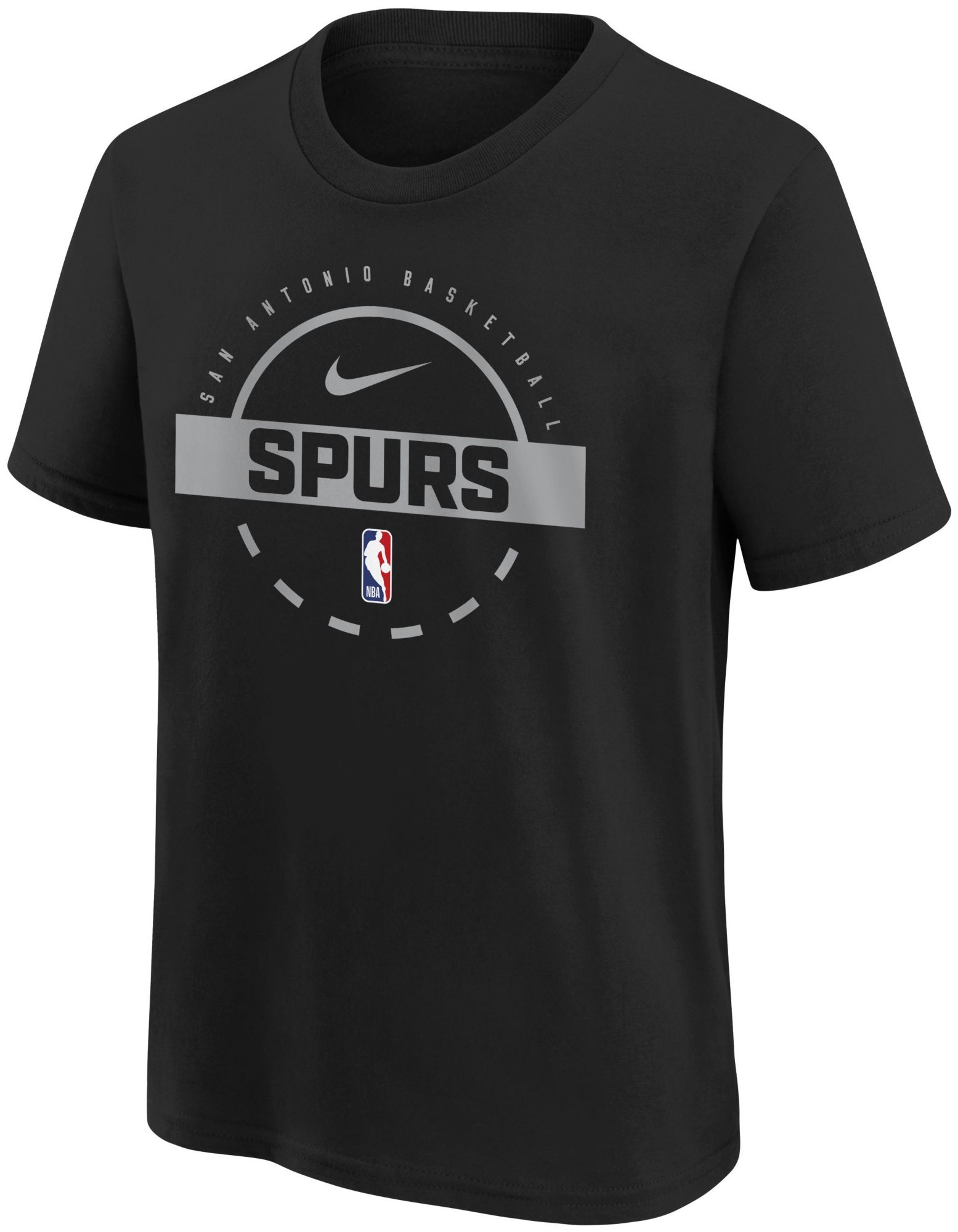 Nike Youth San Antonio Spurs Black On Court Practice T-Shirt product image