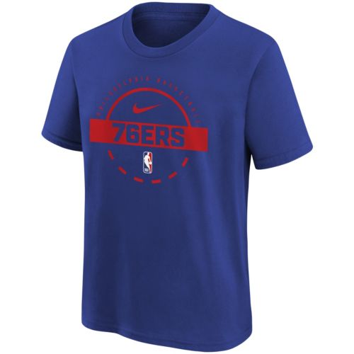 Nike Youth Philadelphia 76ers Tyrese Maxey #0 Blue T-Shirt