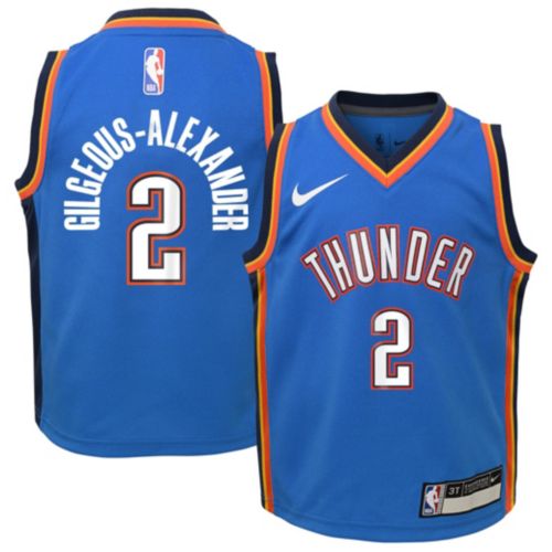 Nike Youth Oklahoma City Thunder Chet Holmgren #7 Blue Swingman