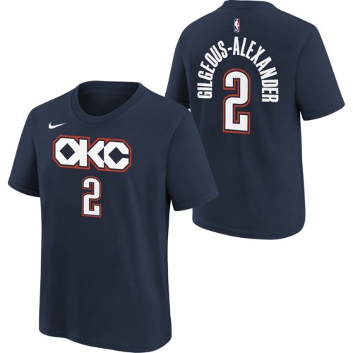 【Sサイズ】Tinman Elite Tour Tee Nike Youth 2025-26 City Edition Oklahoma City Thunder Chet
