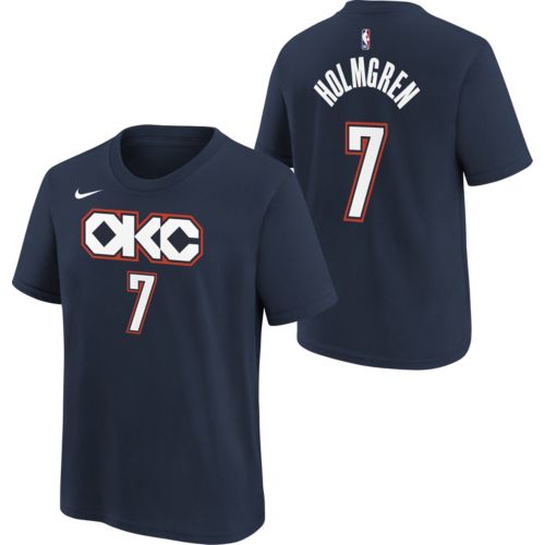 Nike Youth Oklahoma City Thunder Chet Holmgren #7 Blue Swingman