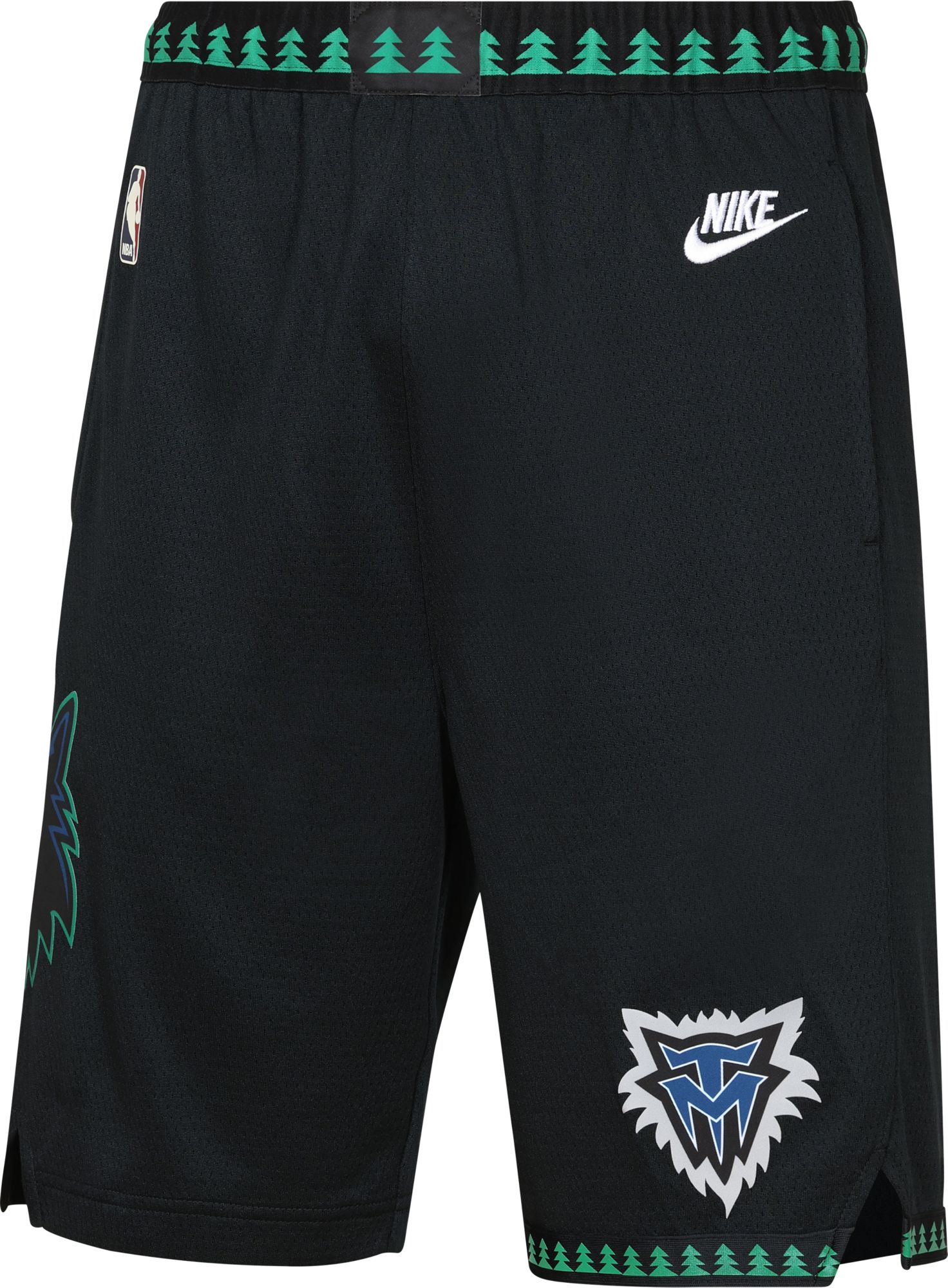 Nike Youth Minnesota Timberwolves Black Hardwood Classics Shorts product image