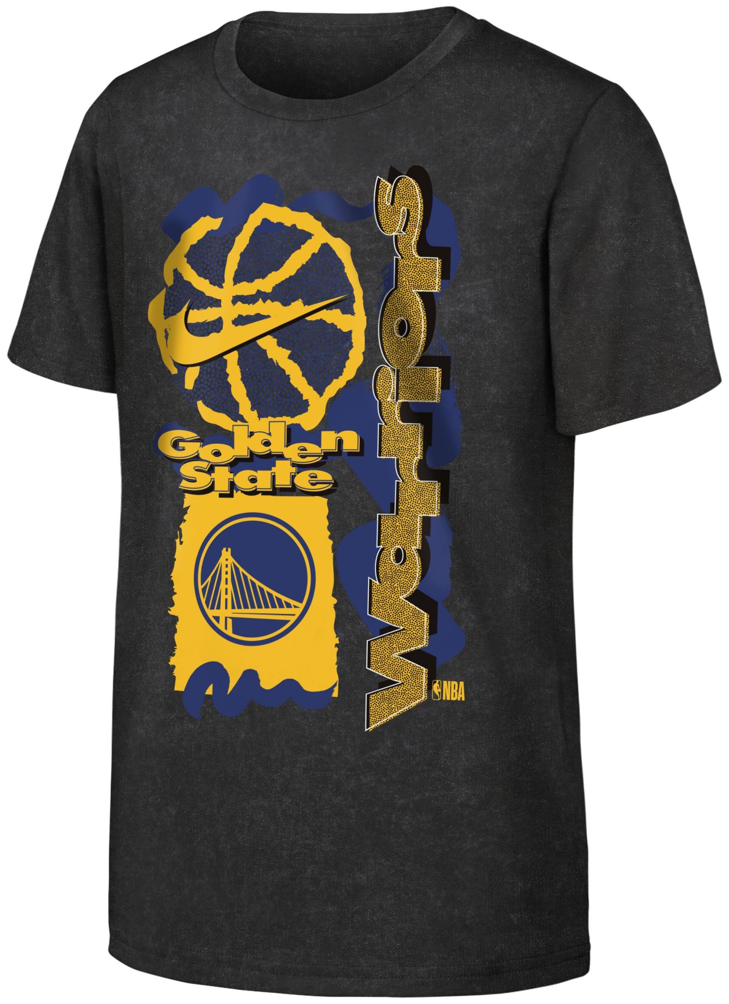 Nike Youth Golden State Warriors Black OGC Max 90 Short Sleeve T-Shirt product image